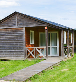 Chalet vue extérieure