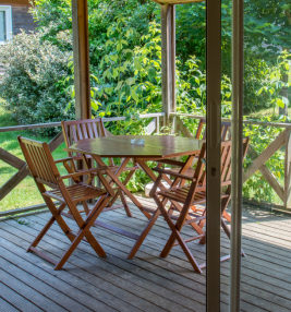 Chalet vue Salle de bain