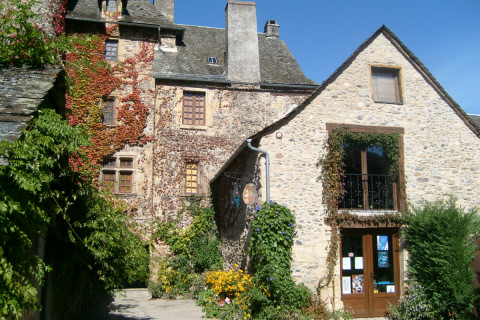 A proximité du village de Ste Eulaie d'Olt